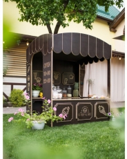 Ігровий будиночок IndigoWood Cafe brown